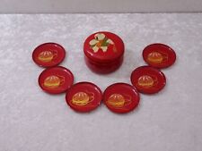 7 tlg. Set Lackdose und 6 x