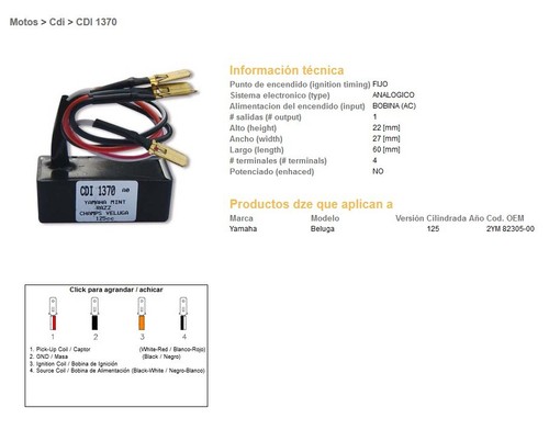 Dze zündmodul cdi für yamaha - cdi,