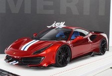 IVY MERIT NOVITEC Ferrari 488 Pista, red metallic, 1 OF 66, 1:18, NEU, NO BBR/MR