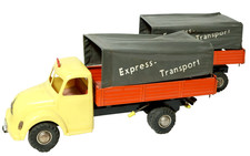 Alter MS Michael Seidel LKW Modellauto Lastwagen Magirus Lastzug Anhänger Plane