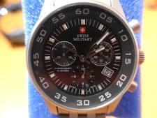 Swiss Military Herrenchronograph, Ronda Cal.5030.D Quarz, 40mm