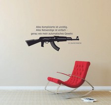 Wandtattoo - Kalaschnikow -