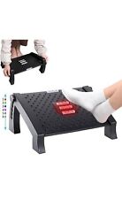 Fußstütze Schreibtisch- Fußbank- Fußablage Fußhocker Schreibtisch 6 Verstellbar