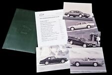 JAGUAR XJ XJ6 Daimler V12 XJS Coupe Cabrio Pressemappe Media Kit 1993 57