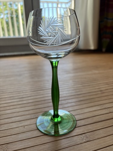 Weinglas jugendstil vintage - weinglas,