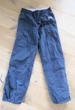 H&M L.O.G.G.  Mädchen Jogginghose gefüttert Gr. 152 grau/rosa