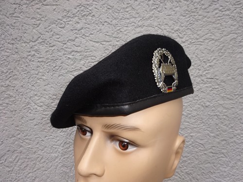 Bundeswehr barett schwarz mit - barett,