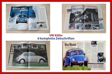 VW Käfer - Mexico - Literaturpaket - 6 komplette Zeitschriften