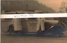 DRK-Foto DDR Oldtimer PKW Krankenwagen Rettungsamt Berlin