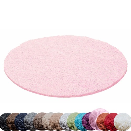 Hochflor shaggy teppich rund - shaggy,