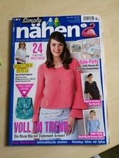 Simply Nähen  05/2017 Sep/ Okt- 24 Anleitungen 