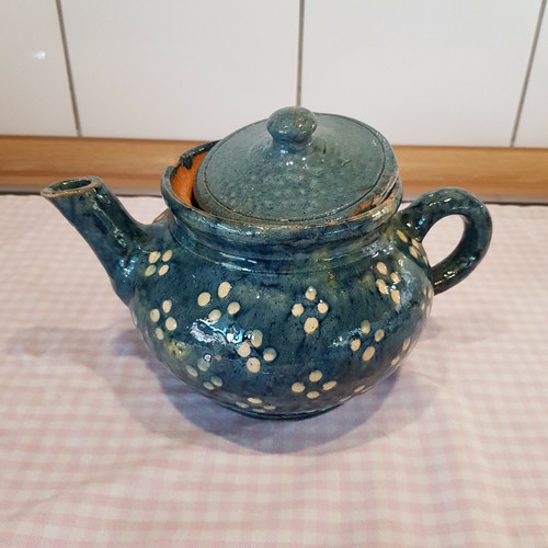 Kleine teekanne steingut - kleine,