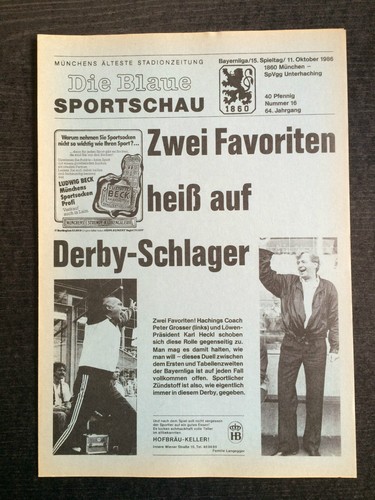 Bayernliga 1860 münchen - 86/87,