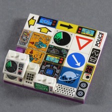 LEGO® Grundplatte Lila 8x8