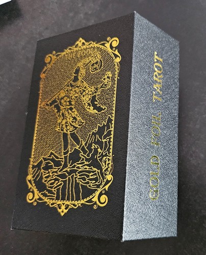 Tarot karten deck gold foil - tarot,