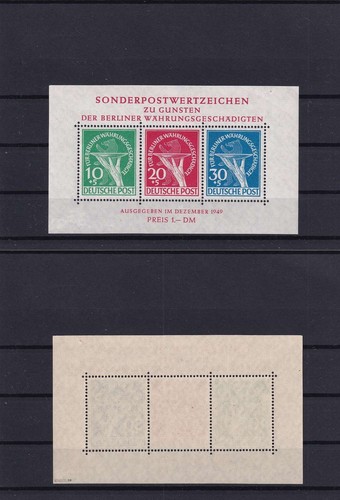 Berlin block postfrisch - berlin,