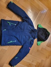 Trollkids Kinder Winterjacke Größe 140 blau guter Zustand
