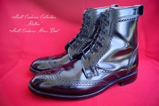 Allen Edmonds Pferdeleder Shell Cordovan US Grösse 9,5 E Dalton Dress Boot wNEU