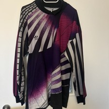 Vintage Adidas Torwart Trikot Rohling EM 92 1990 DFB Deutschland WM 90 Langarm