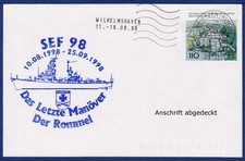 Bundesmarine - Zerstörer ROMMEL - SEF 98 - Das letzte Manöver - 1998