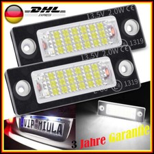 2X LED Kennzeichenbeleuchtung Nummernschild für VW T5 Caddy Passat Touran Golf.