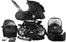 Kinderwagen Bergsteiger Milano + Viele Zubehör 