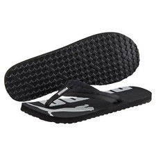 Puma Zehentrenner Epic Flip V2 Sandalen Badelatschen Black White NEU