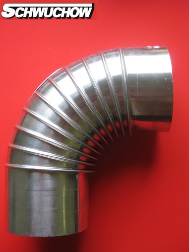 Abgas bogen aluminium - abgas,