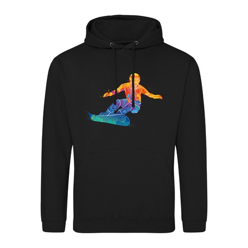Unisex hoodie snowboarden - unisex,