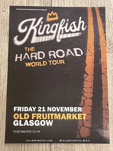 Kingfish glasgow 2025 live - -,