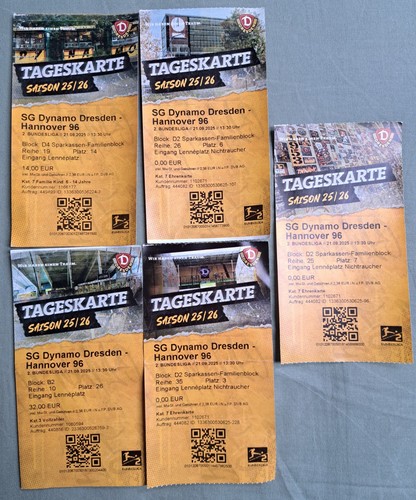 Sammler used ticket - sammler,