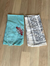 2x Dreieckstuch Biker Bandana Halstuch Kopftuch Paisley Piratentuch Mundschutz