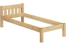 Bett kiefer 80x200 - 80x200, einzelbett