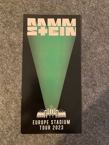 Ticket für rammstein in - 1,