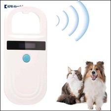 Haustier Mikrochip Scanner mit Alarmfunktion und OLED-Display - 128 Speicher