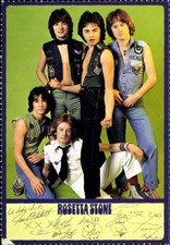 Ak Schauspieler und Sänger Rosetta Stone, Gruppenbild, Autogramm - 10917184