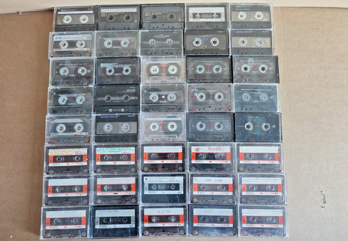40x sony audiokassetten - 40x,