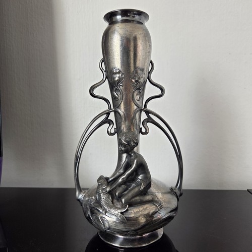 Wmf vase signiert - wmf,