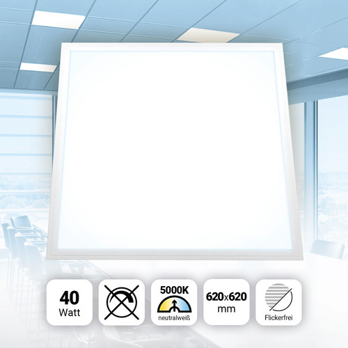 Led panel 62x62 5000k - led,