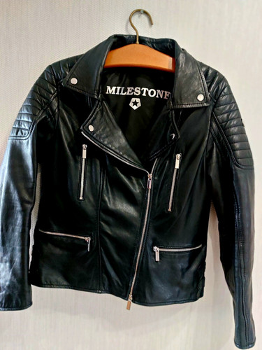 Milestone lederjacke biker - milestone,