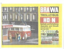 Brawa trolleybus n - trolleybus, ho-n