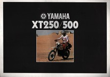Prospekt Yamaha Motorrad XT