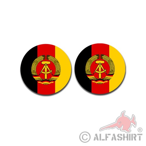 Ddr set wappen 6cm k00513 - set,