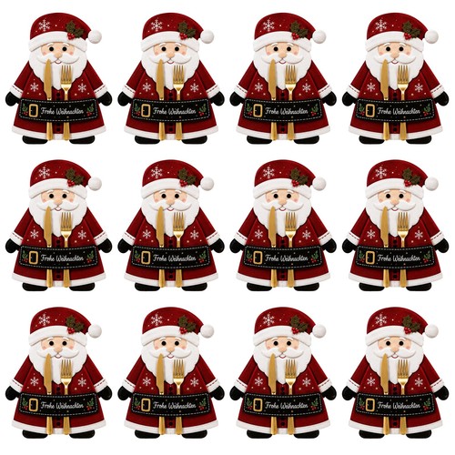 Bestecktasche weihnachten filz - bestecktasche,