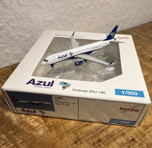 Herpa wings azul - herpa,