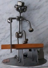 Metall Schraubenmännchen Deko