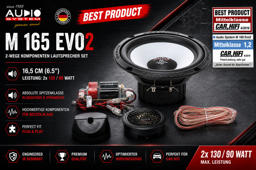 Audio system 165 evo - audio,