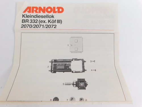 Arnold betriebsanleitung - n,