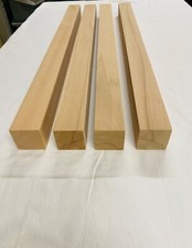 4 massive Tischbeine Holz