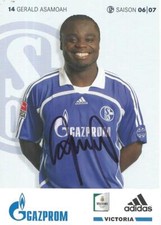 Gerald Asamoah - Schalke 04 - Saison 2006/2007 - Autogrammkarte - GAZPROM 